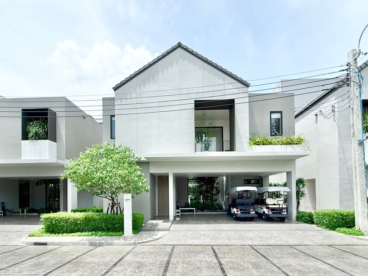 ขายบ้านพัฒนาการ ศรีนครินทร์ : Noble Norse กรุงเทพกรีฑา - L บ้านเดี่ยว2ชั้น 262ตรม. 4นอน4น้ำ3จอด 092-545-6151 (ทิม)