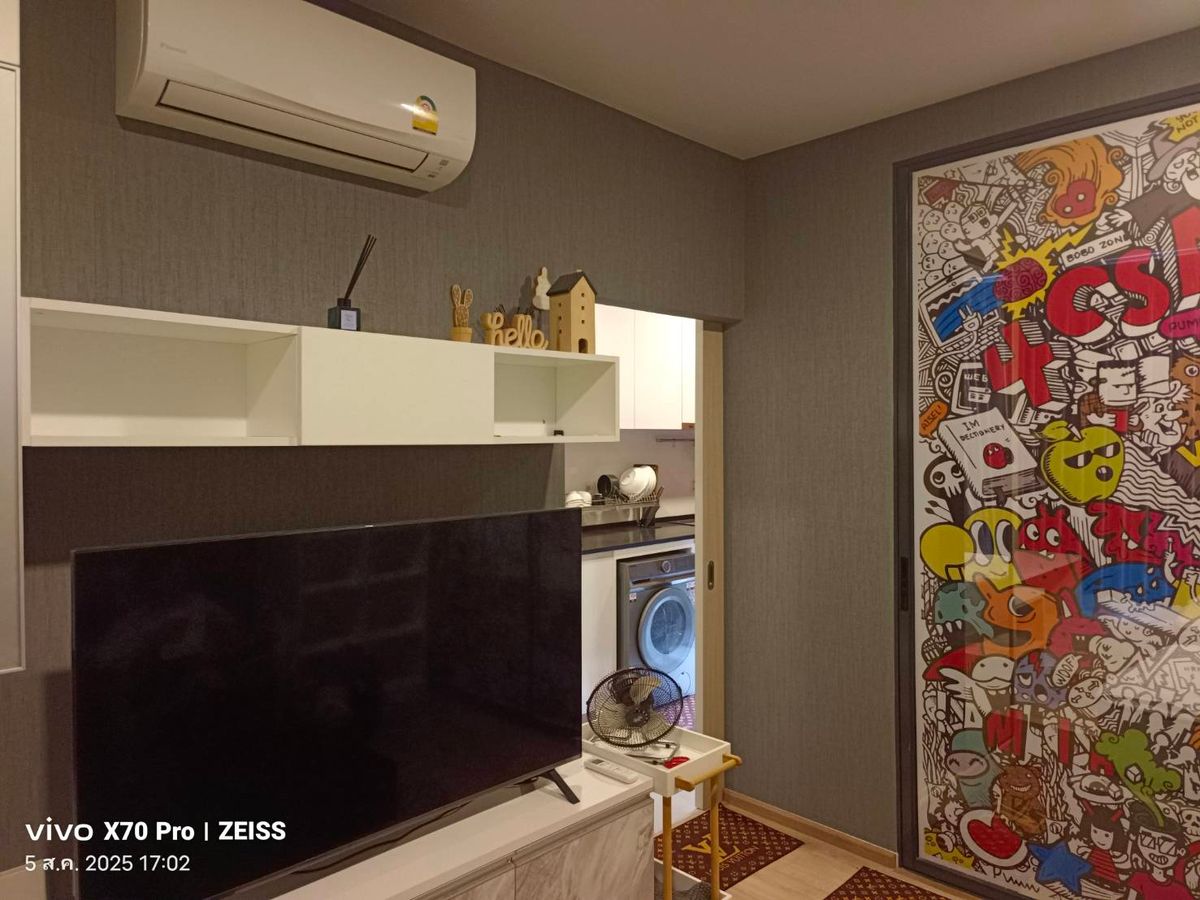 For RentCondoKasetsart, Ratchayothin : Rent RR612 Chiwathai Kaset-Nawamin, beautiful room, furniture near Kasetsart University