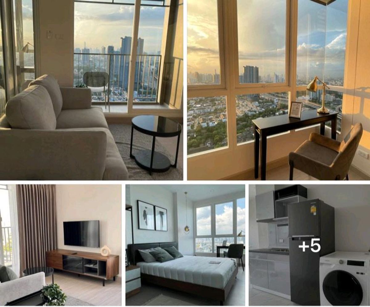 ให้เช่าคอนโดท่าพระ ตลาดพลู วุฒากาศ : for Rent Supalai Loft Sathon 