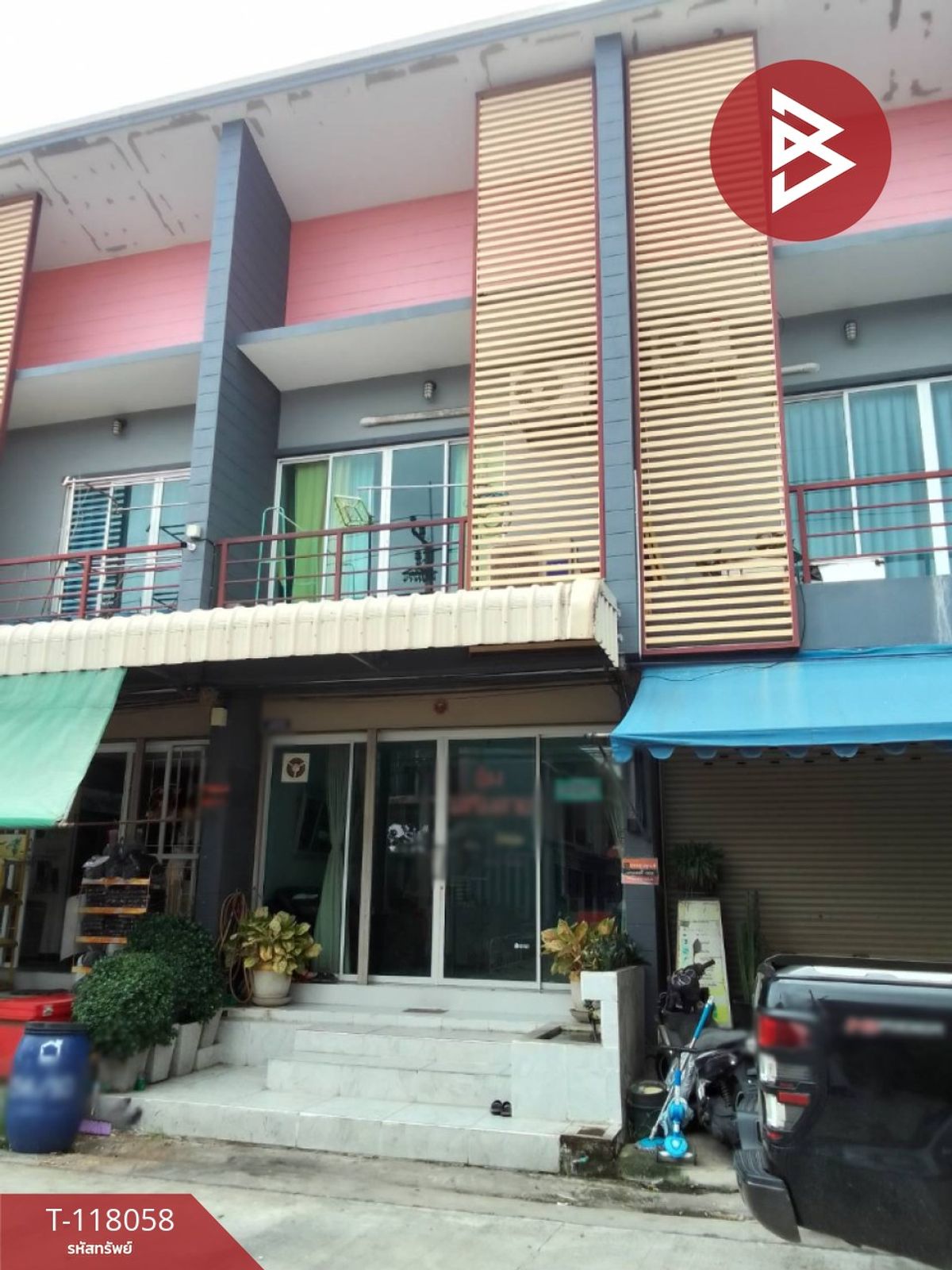 ขายทาวน์โฮมมหาชัย สมุทรสาคร : ขายทาวน์เฮ้าส์ เนื้อที่ 16.5 ตร.วา ท่าทราย สมุทรสาคร
