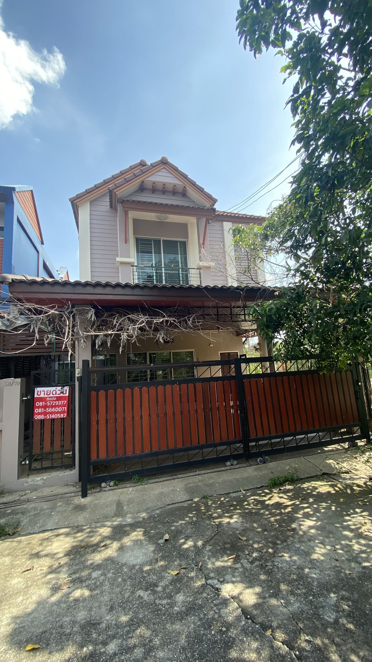 ขายพระราม 5 ราชพฤกษ์ บางกรวย : ขายบ้านแฝด หมู่บ้านครัสเตอร์วิลล์1 ราชพฤกษ์-สะพานเจษฯ