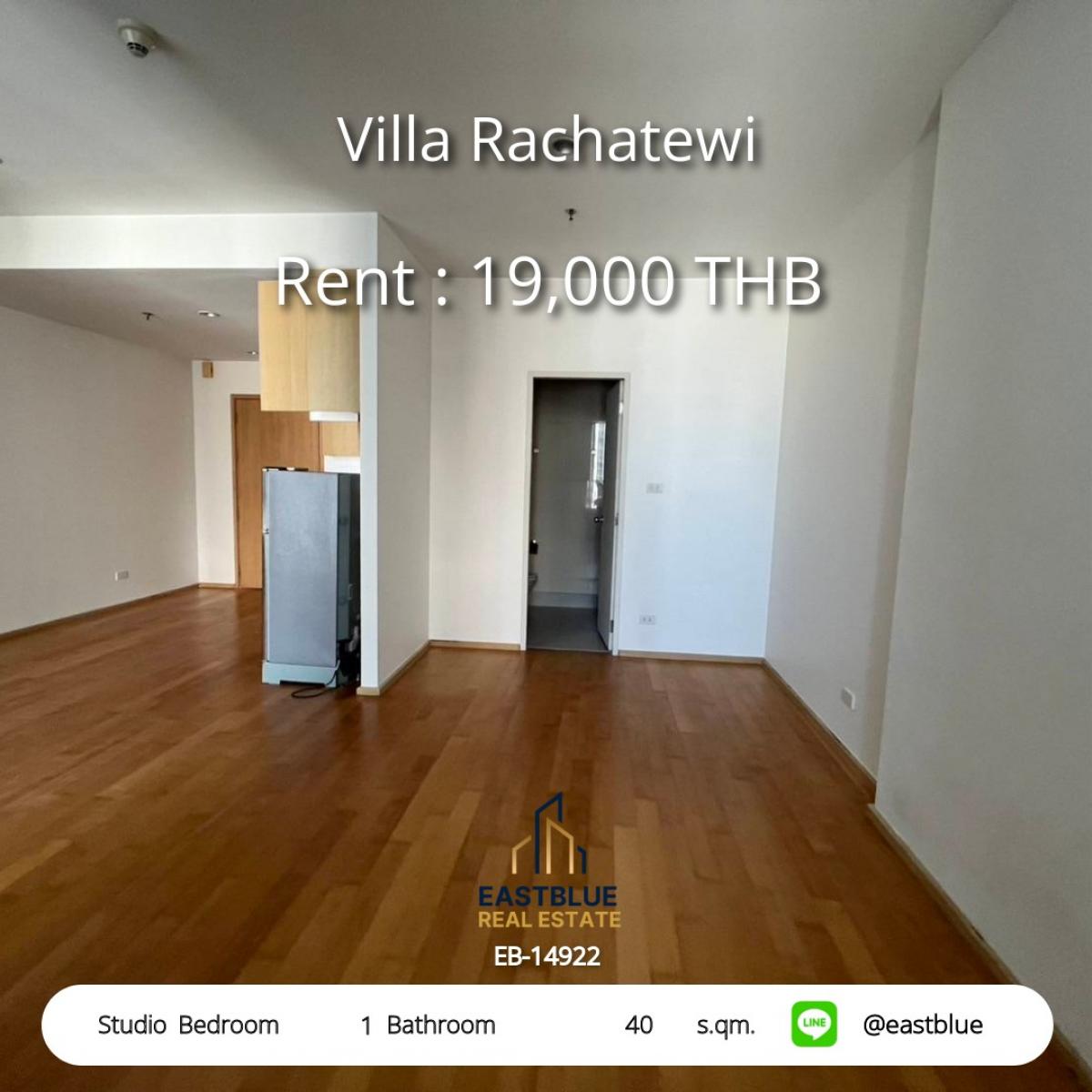 For RentRatchathewi,Phayathai : Luxurious condo rental - Villa Rachatewi, beautiful view, good condition