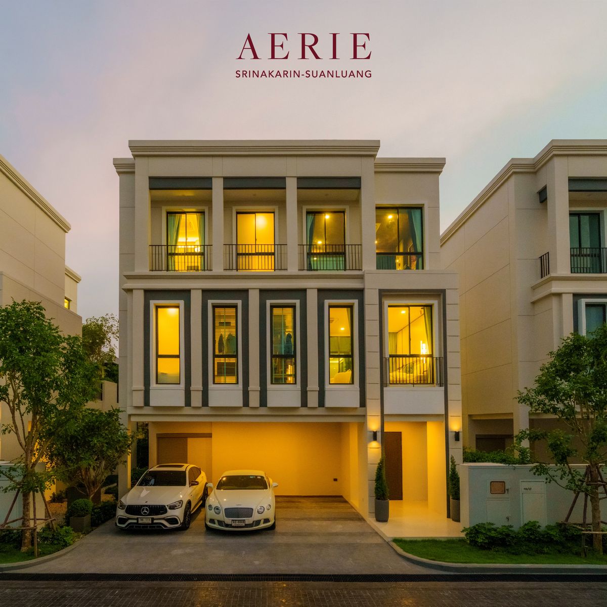 For SaleHousePattanakan, Srinakarin : Outstanding Design Aerie Srinakarin Suan Luang with all Inner Courtyard!