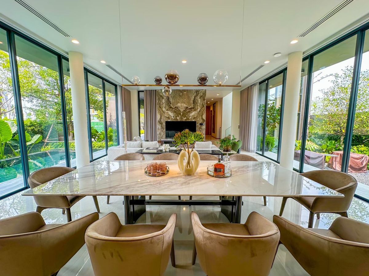 For SaleHouseBangna, Bearing, Lasalle : 🏠Baan Issara Bangna 📌 Good location near Bang Naga Road 8, drive only 5 minutes to Mega Bangna