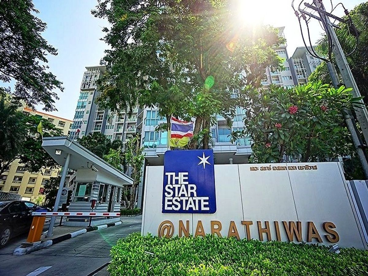 For SaleCondoSathorn, Narathiwat : Condo for sale The Star Estate at Narathiwas (The Star Estate at Narathiwat) 72 square meters, 7th floor, Narathiwat Rajanagarindra Road. Near Ratchadaphisek Road Behind Lotus Rama 3, Chong Nonsi Subdistrict, Yannawa District, Bangkok