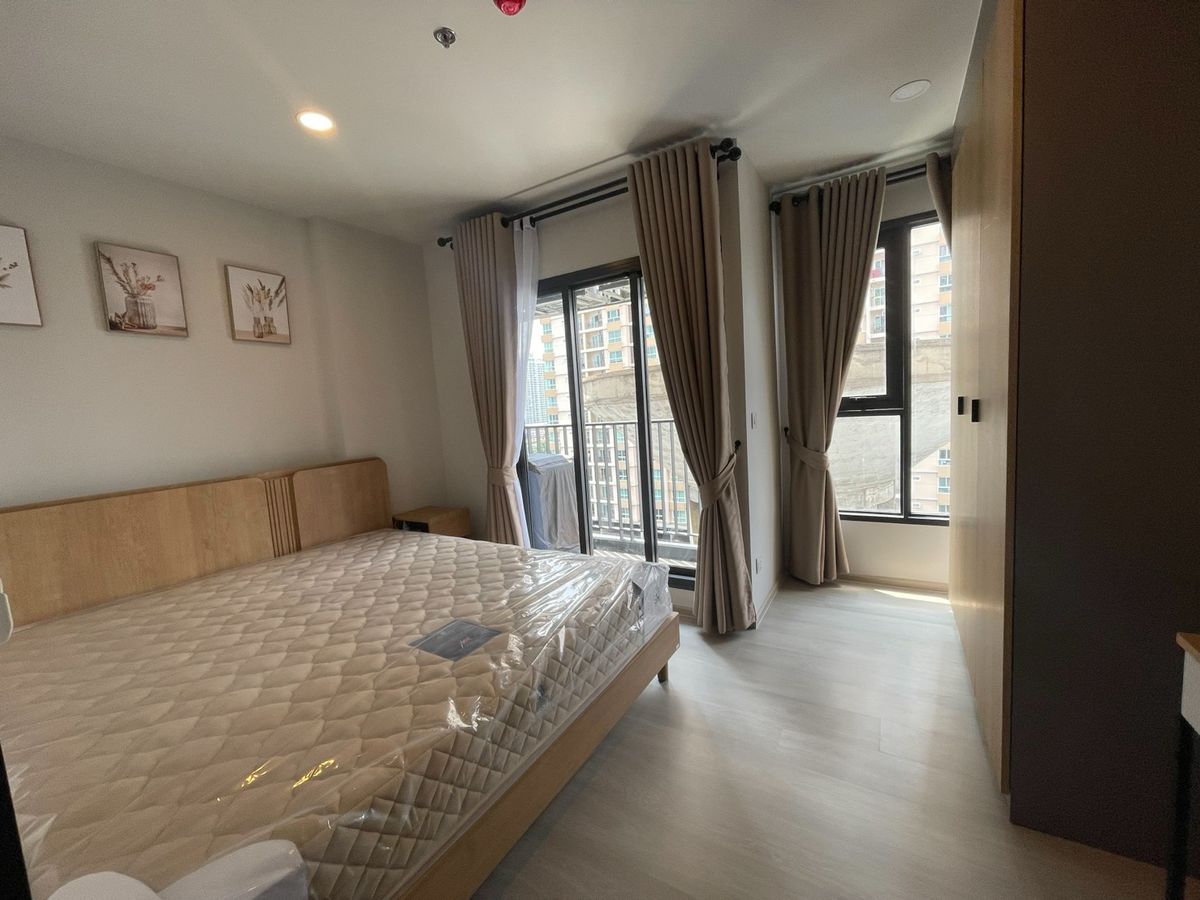 For RentCondoOnnut, Udomsuk : 30.5 SQM 1 BR on the 12th Floor – Aspire Onnut Station | Move-In Ready