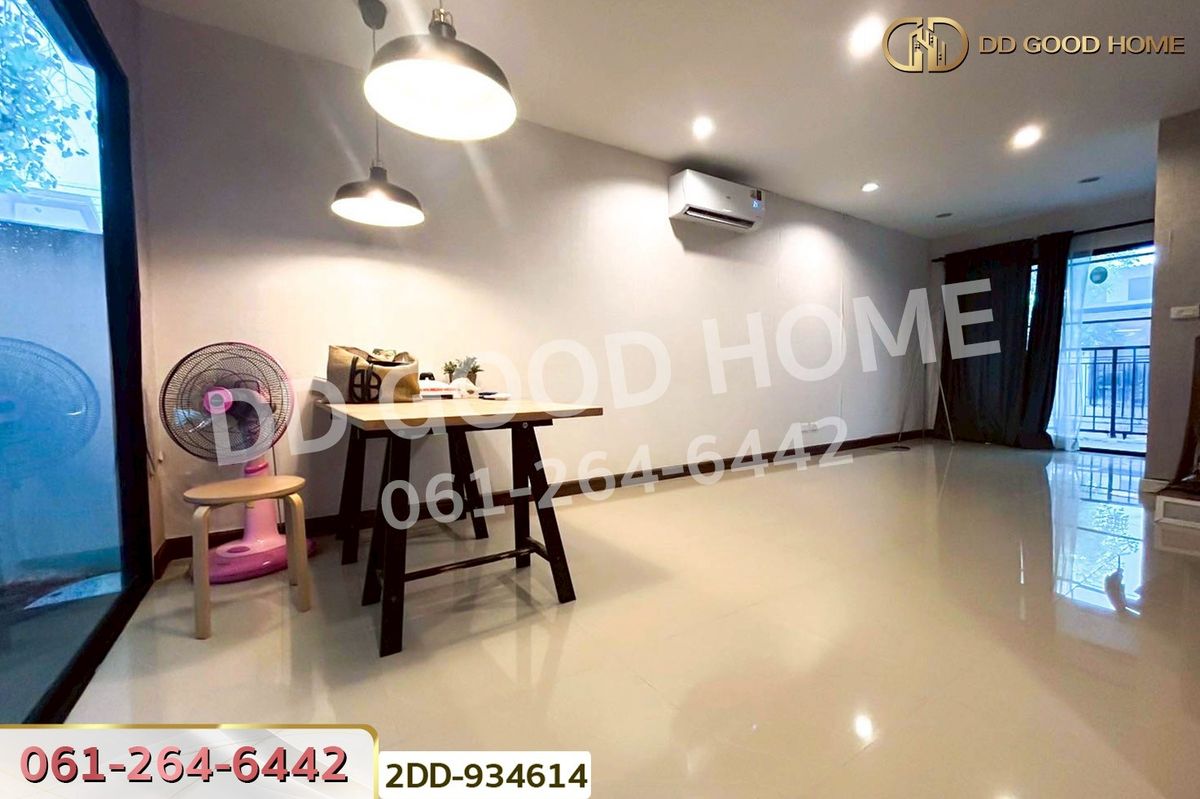 For SaleTownhomeNonthaburi, Bang Yai, Bangbuathong : 2DD-934614 Natura Trend Townhouse, Rattanathibet-Ratchapruek, Nonthaburi, near Wat Suan Kaew