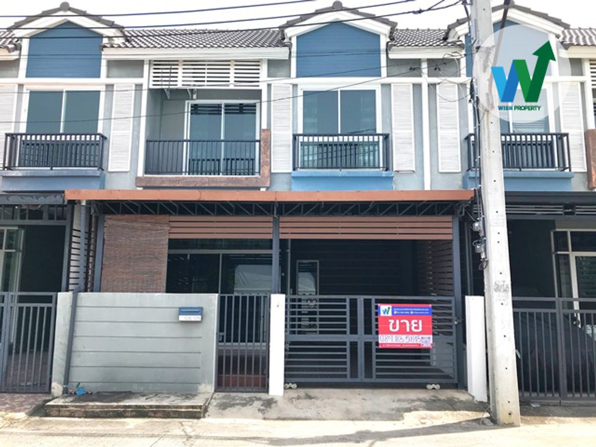 ขายทาวน์โฮมสมุทรปราการ สำโรง : หมู่บ้านนครทองโคโลนี่ ย่านแพรกษา ขายทาวน์เฮ้าส์ 22.5 ตร.ว. 3 ห้องนอน 2 ห้องนอน 1 ที่จอดรถ ใกล้โรบินสันสมุทรปราการ
