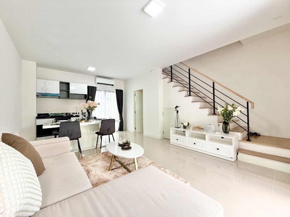 ขายทาวน์โฮมเกษตรศาสตร์ รัชโยธิน : 🏛️✨Baan Klang Mueng พหลฯ - รามอินทรา | ทาวน์โฮม 3 ชั้น TERRARIA ขนาด 142 ตร.ม. 35.5 ตร.ว. | 3 ห้องนอน 3 ห้องน้ำ 2 ที่จอด เริ่ม 4.79 MB ติดต่อนัดชม Tel.0922635410 (เอิร์ธ)