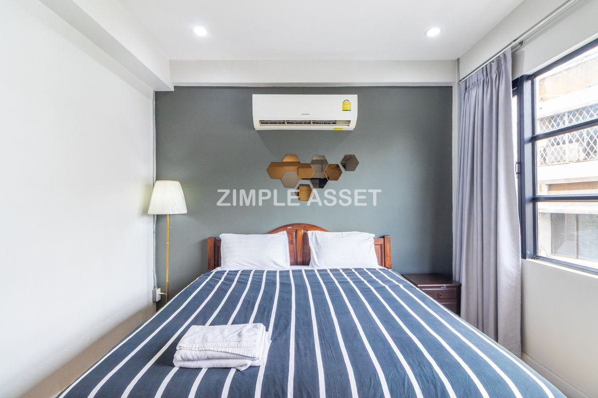 ให้เช่าสีลม ศาลาแดง บางรัก : Line ID : @zimple_asset ห้องพักตกแต่งสไตล์คลาสสิคย่านสุรวงศ์ ฟูลเฟอร์นิท เงียบสงบ ฟรีไวไฟ รับสัญญาเช่าระยะสั้น ไม่ไกลจากBTS สุรศักดิ์