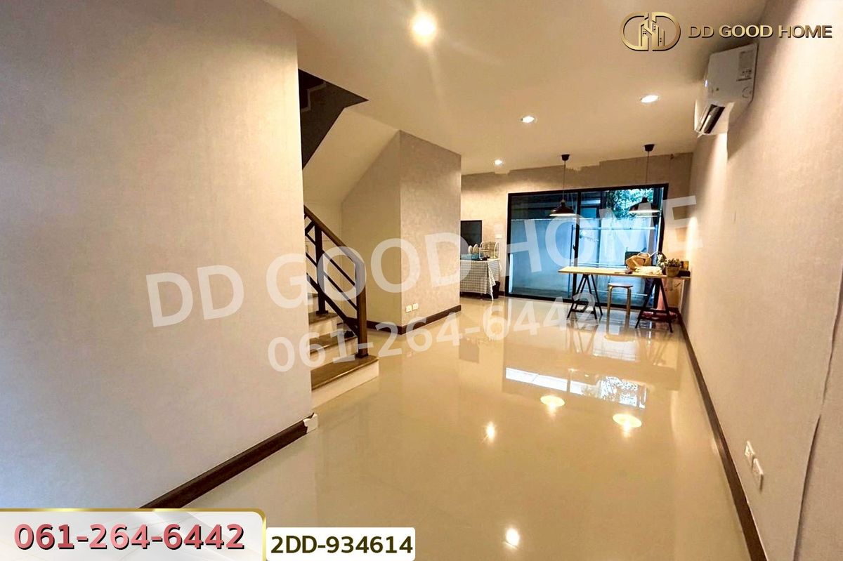 For SaleTownhomeNonthaburi, Bang Yai, Bangbuathong : 2DD-934614 Natura Trend Townhouse, Rattanathibet-Ratchapruek, Nonthaburi, near Wat Suan Kaew