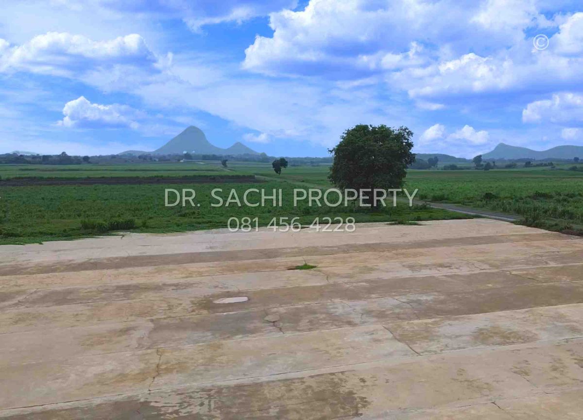 ขายที่ดินลพบุรี : ขายที่ดิน (ผังสีม่วง) 10 ไร่ 1 งาน 12 ตรว. อ.ชัยบาดาล จ.ลพบุรี