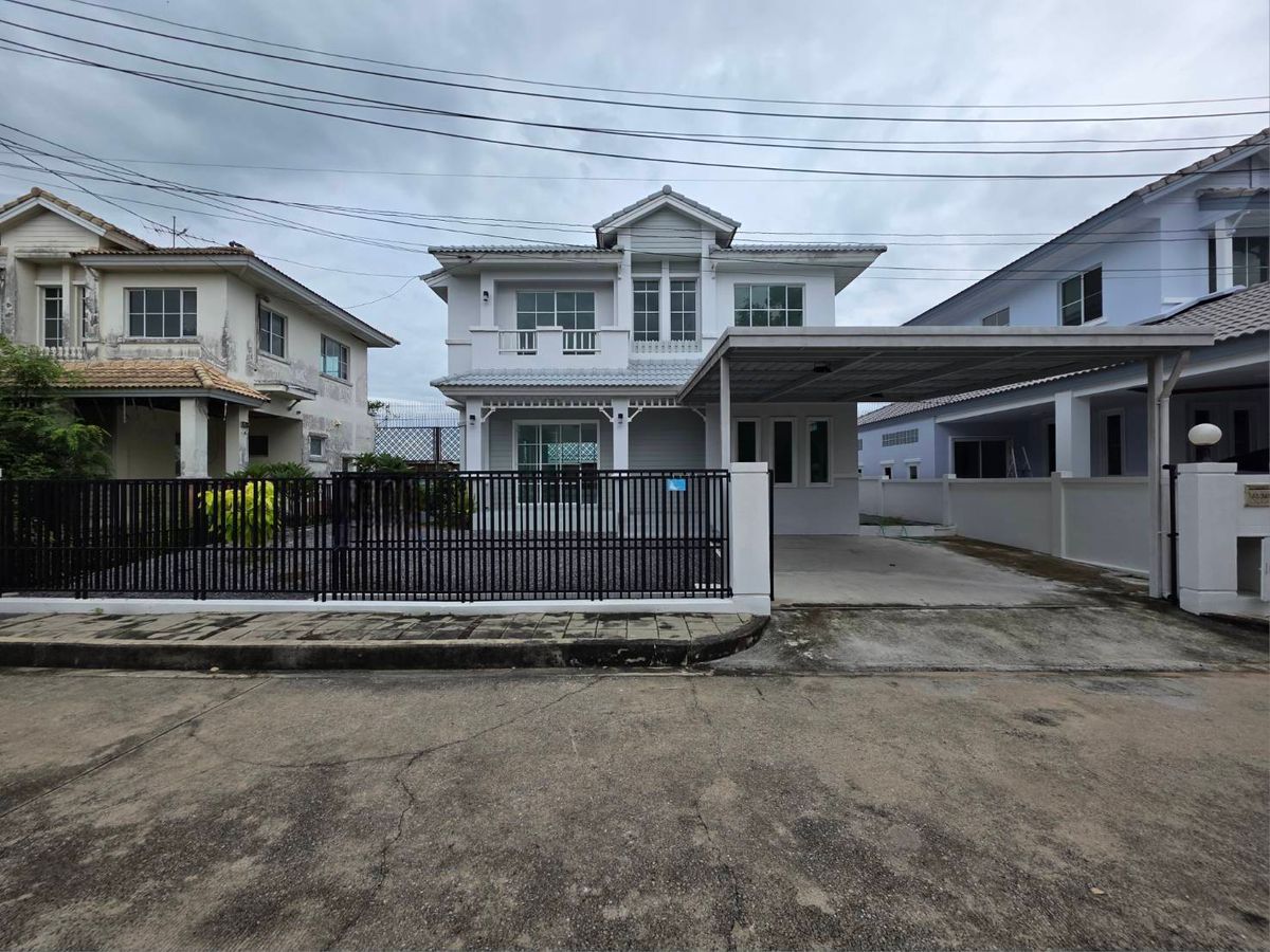 ให้เช่าบ้านปทุมธานี รังสิต ธรรมศาสตร์ : ให้เช่าบ้านเดี่ยว ชัยพฤกษ์ รังสิต คลอง 4 ใกล้ โลตัส รังสิตนครนายก เพียง 2 นาที