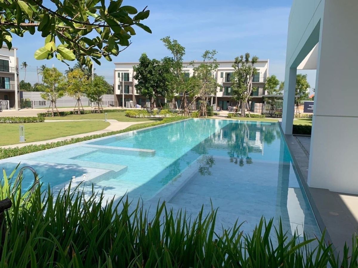 For SaleTownhomeRama5, Ratchapruek, Bangkruai : [HS001] 🔥🔥🔥 Great value townhome sells!  Central house Ratchaphruek-Sathorn With furniture and air conditioning, 3 -story townhome from AP Thai, excellent location, close to every journey!