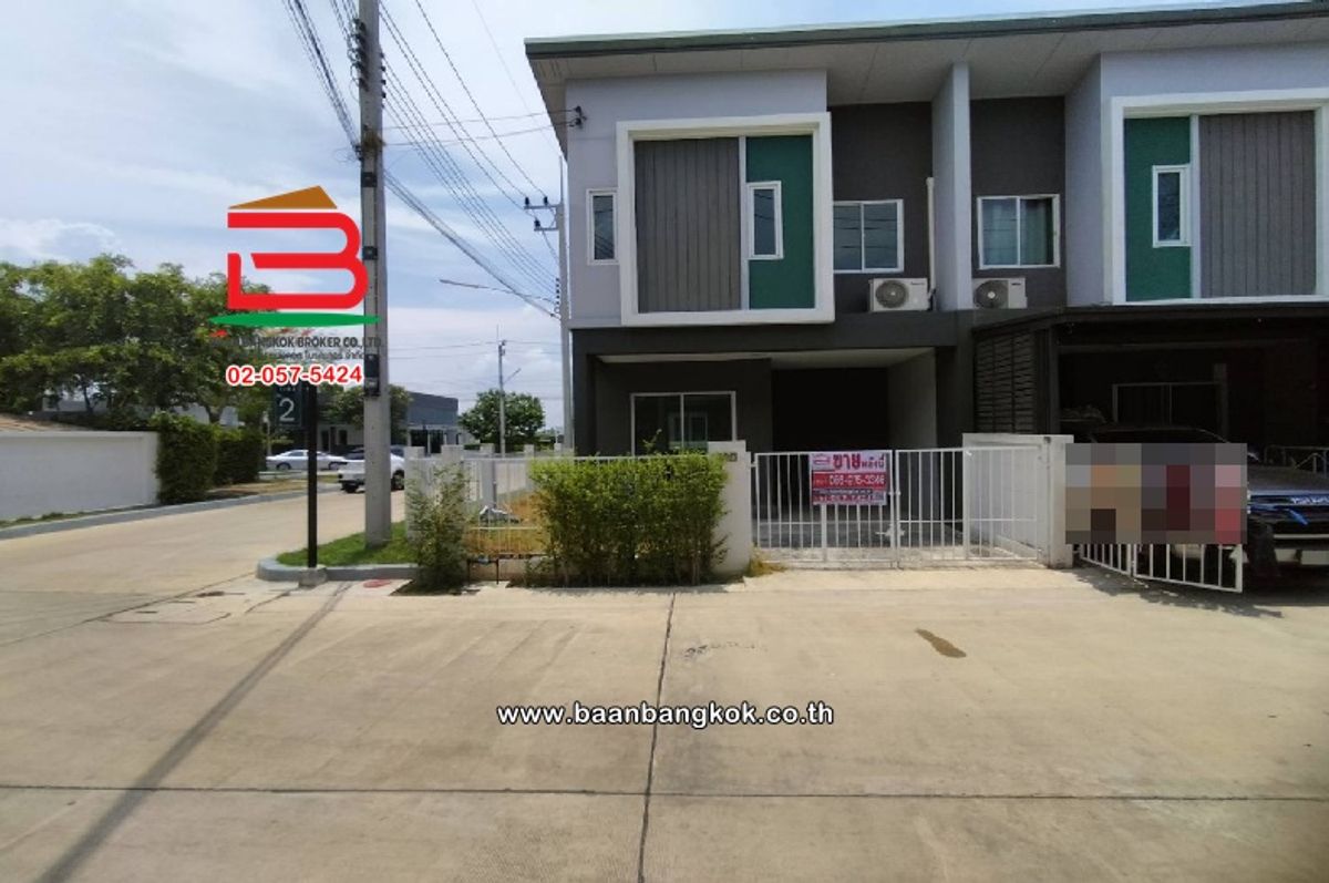 ขายทาวน์โฮมปทุมธานี รังสิต ธรรมศาสตร์ : ขาย/เช่า ทาวน์โฮม บ้านฟ้ากรีนพาร์ค ธาม ลำลูกกา-คลอง 7 เนื้อที่ 22.6 ตารางวา ใกล้เทสโก้โลตัส คลอง 7 ตำบลลำลูกกา อำเภอลำลูกกา จังหวัดปทุมธานี
