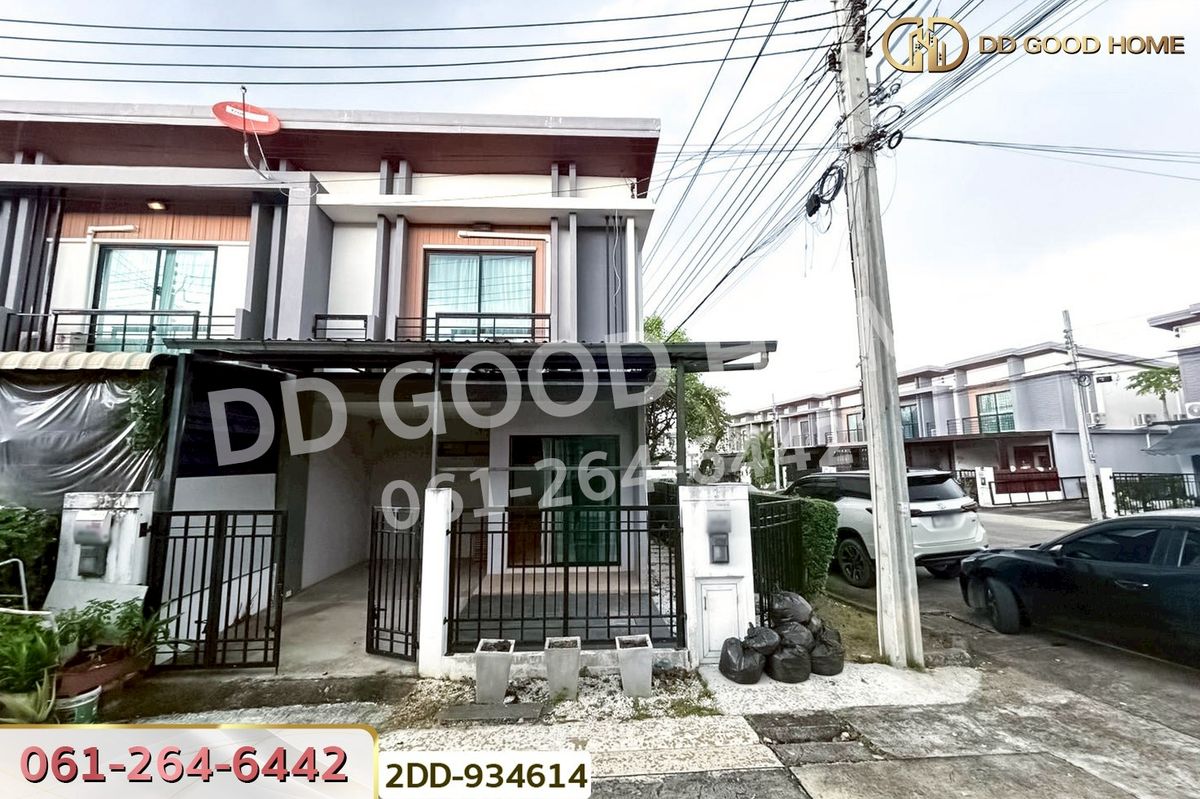 For SaleTownhomeNonthaburi, Bang Yai, Bangbuathong : 2DD-934614 Natura Trend Townhouse, Rattanathibet-Ratchapruek, Nonthaburi, near Wat Suan Kaew