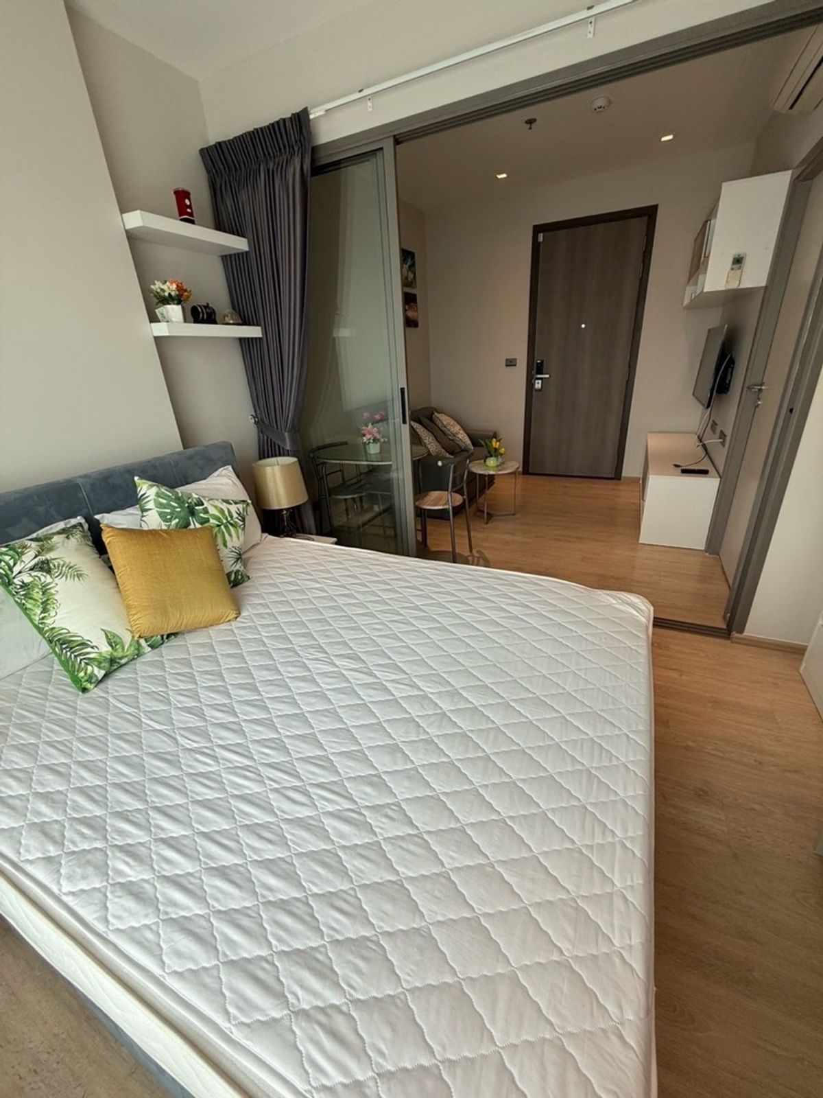 For RentCondoThaphra, Talat Phlu, Wutthakat : 🚅W0386 Condo for Rental Wisdem Ratchada-Tha Phra 📞 Contact: 092-666-5617 (Jedt)