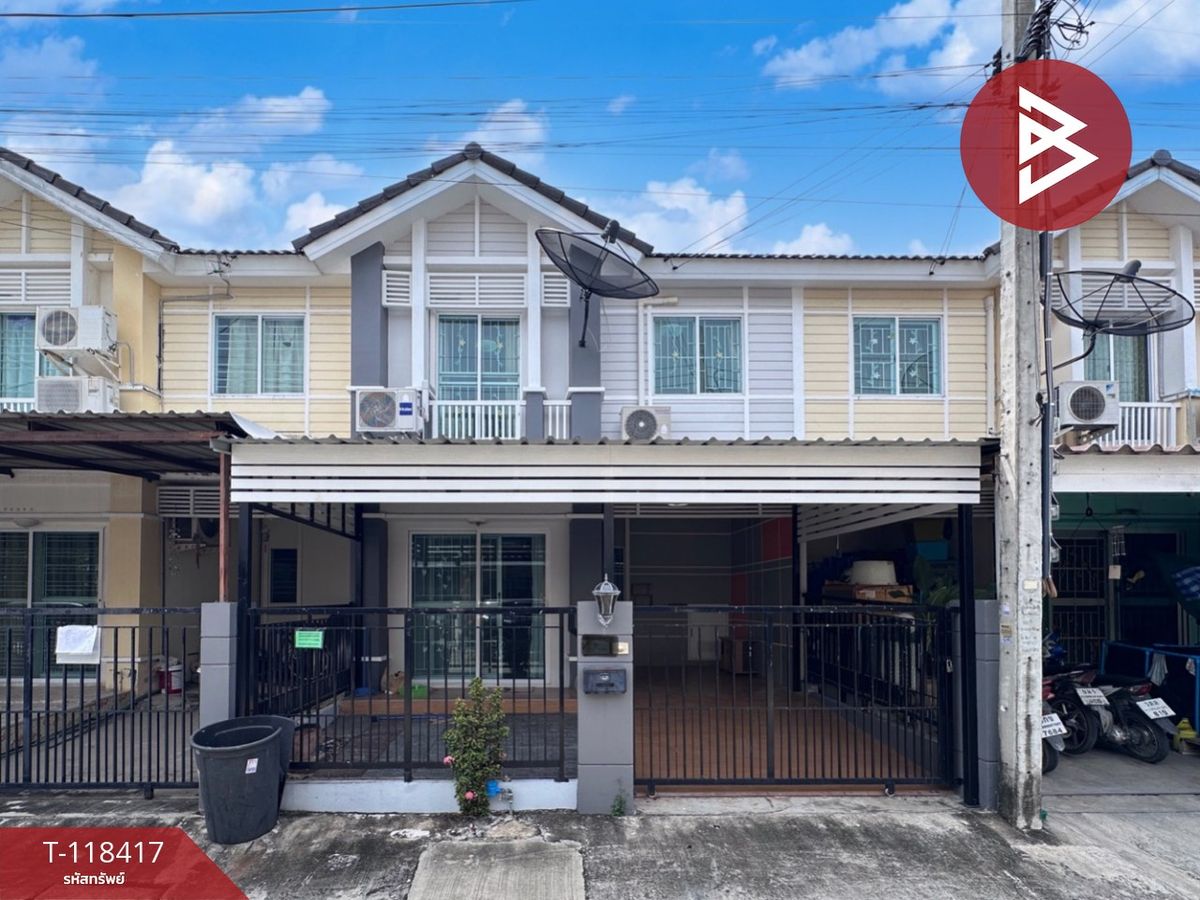 ขายทาวน์โฮมสมุทรปราการ สำโรง : ขายทาวน์เฮ้าส์ หมู่บ้านพฤกษาวิลล์ 38 กิ่งแก้ว-หนามแดง สมุทรปราการ พร้อมอยู่