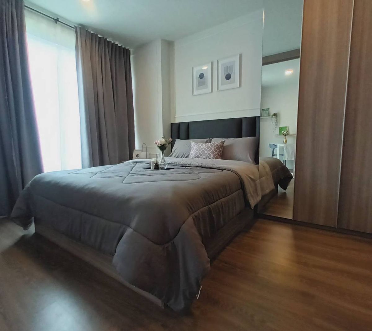 For RentCondoNawamin, Ramindra : Low-Rise 8 Condo for Rent The Origin Ramintra 83 Station near the Pink Line Ram Inthra Km. 9, only 70 meters