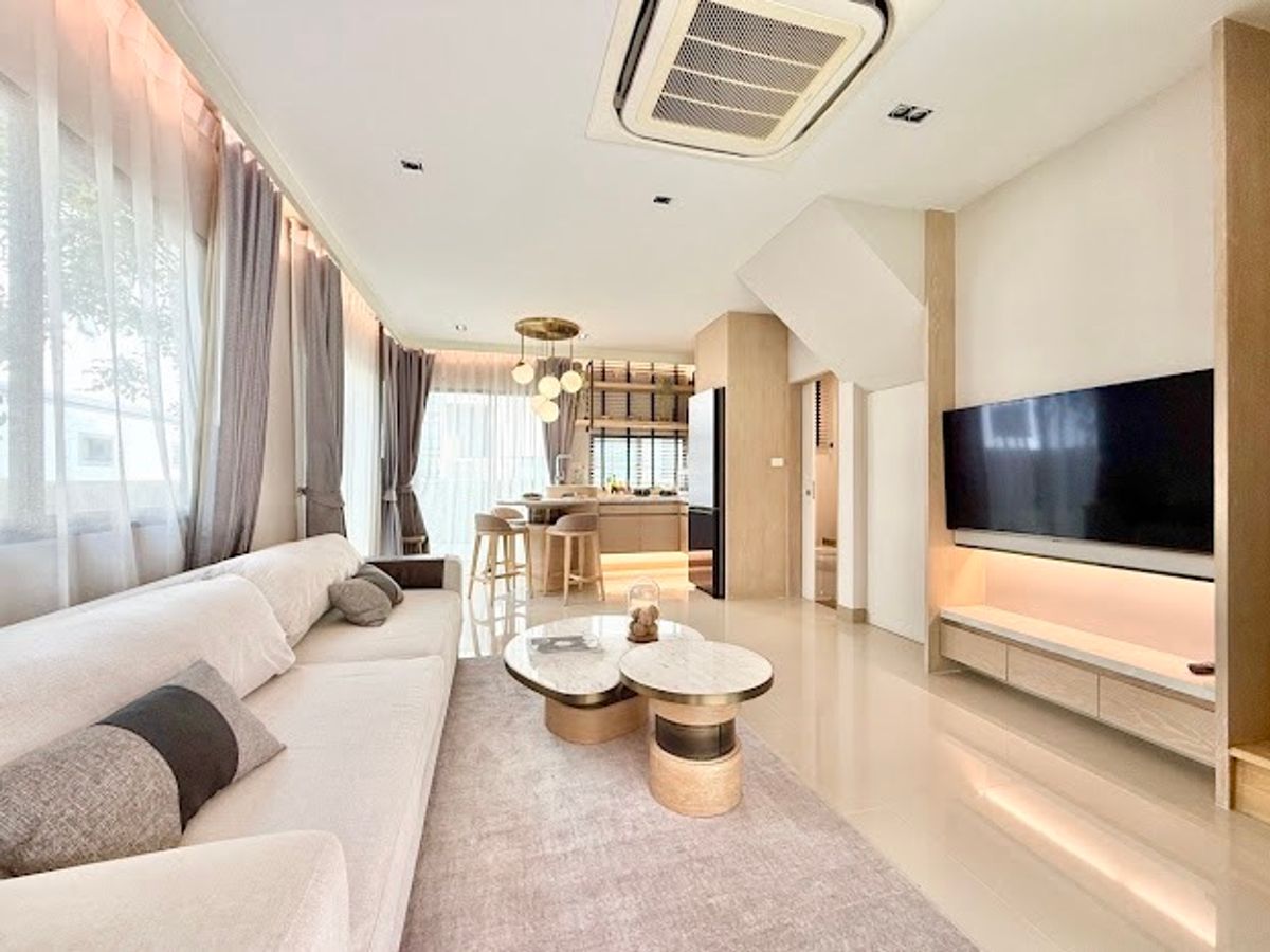 ขายทาวน์โฮมเกษตรศาสตร์ รัชโยธิน : 🏛️Baan Klang Mueng พหลฯ - รามอินทรา🌈ทาวน์โฮม 3 ชั้น URBANIST ขนาด 141 ตร.ม. 35.5 ตร.ว. | 3 ห้องนอน 3 ห้องน้ำ 2 ที่จอด เริ่ม 4.79 MB ติดต่อนัดชม Tel.0922635410 (เอิร์ธ)