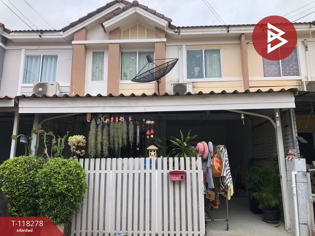ขายทาวน์โฮมสมุทรปราการ สำโรง : ขายทาวน์เฮ้าส์ หมู่บ้านพฤกษา56 สุขสวัสดิ์-วงแหวน สมุทรปราการ