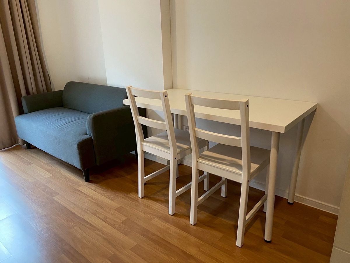 For RentCondoBangna, Bearing, Lasalle : Condo for rent Lumpini Place Bangna Km.3 (Lumpini Place Bangna Km. 3) Building/Building: A Floor 4 Size: 26 sq.m. Price: 8,500 baht