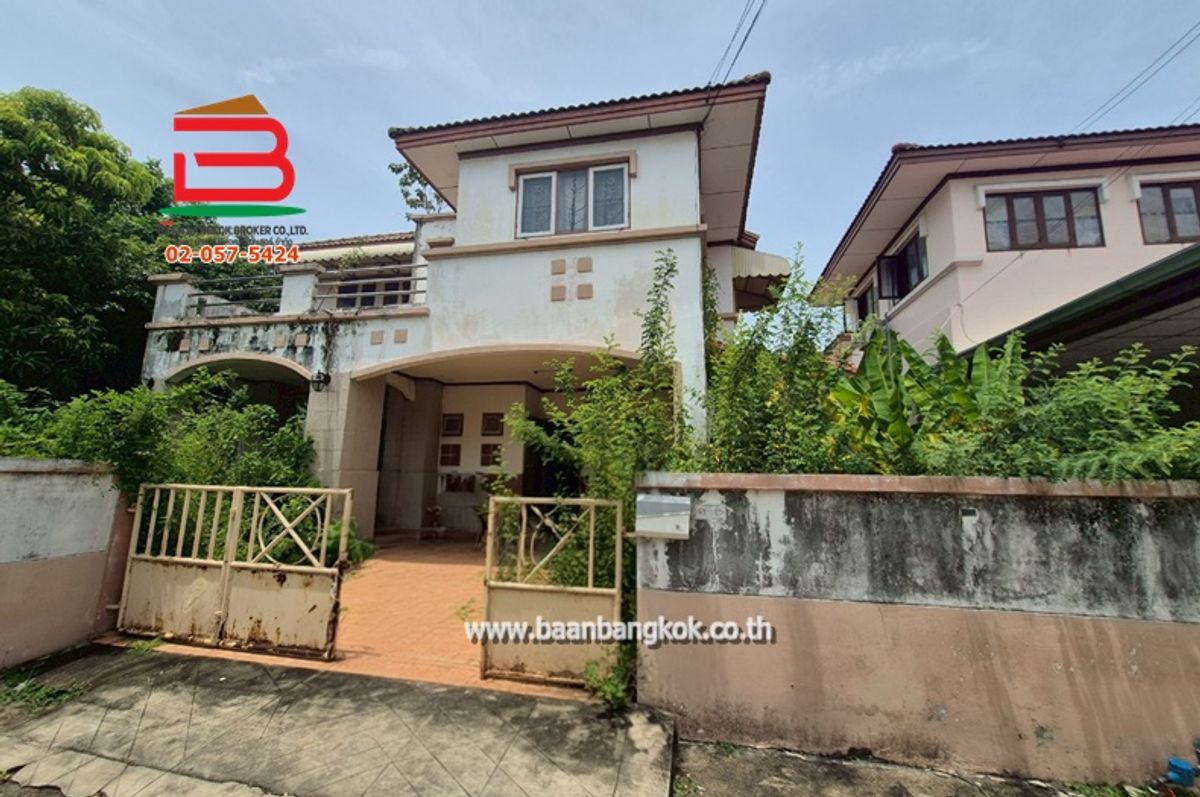 For SaleHouseNonthaburi, Bang Yai, Bangbuathong : Single house, Khunalai, Bang Yai Project, area 75.3 sq.w., Khlong Thanon Road, Sao Thong Hin Subdistrict, Bang Yai District, Nonthaburi Province
