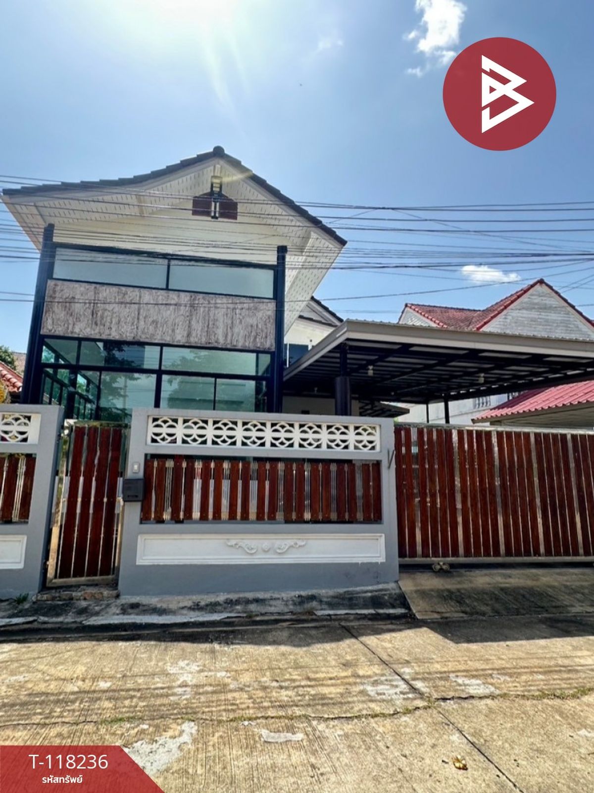 For SaleHouseNonthaburi, Bang Yai, Bangbuathong : House for sale Setthapong Village, Bang Bua Thongnamon