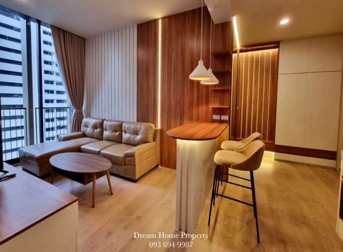 ให้เช่าคอนโดสุขุมวิท อโศก ทองหล่อ : For Rent! Noble BE 19 1 Bed 1 Bath - Ready to move in 