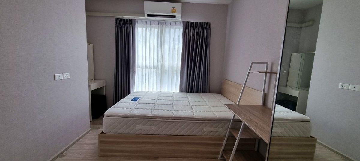 For RentCondoRama9, Petchburi, RCA : PAR101 Plum Ramkhamhaeng Station 26 sqm. 23 Fl. 1Bed 12,000 Baht 064-959-8900