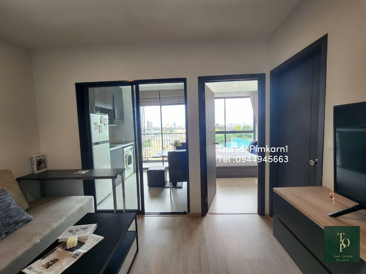 For RentCondoOnnut, Udomsuk : Elio Del Nest & LT; & LT; 1 Bedroom for RENT & GT; 📍LoCation: Sukhumvit 103 (Has Shuttle Service BTS UDOM SUK): Fully Furnished