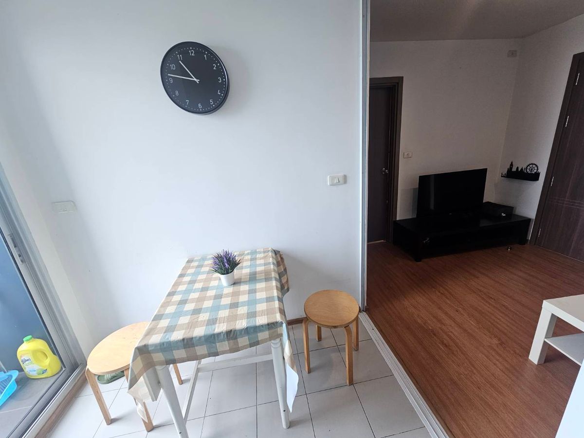 For RentCondoOnnut, Udomsuk : Beautiful room, make a new built -in cabinet for rent 1 bedroom, 1 bathroom, The Base Sukhumvit 77