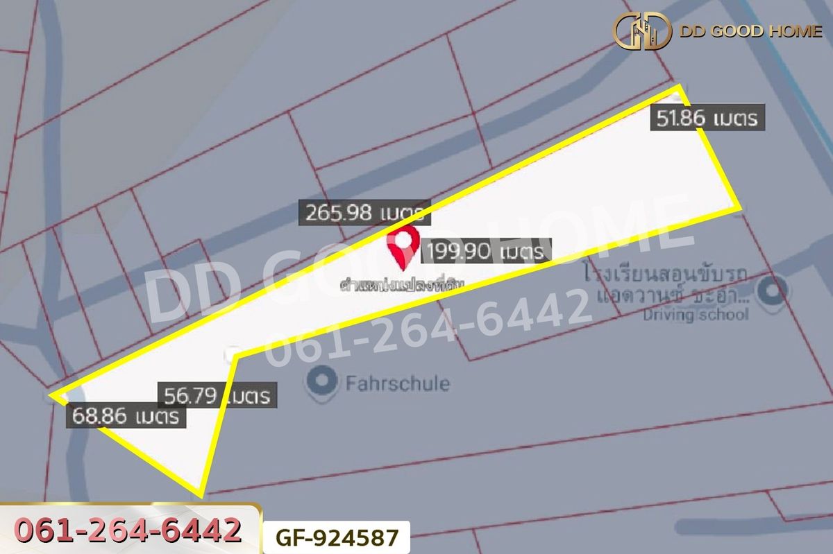 ขายที่ดินชะอำ เพชรบุรี : GF-924587 ที่ดินเขาใหญ่ ชะอำ 6 ไร่ 74 ตร.ว. เพชรบุรี ใกล้วิทยาลัยการอาชีพวังไกลกังวล 2