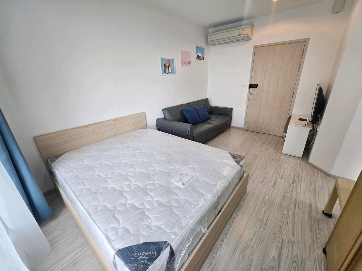 For RentCondoBangna, Bearing, Lasalle : The new room has never been rented. The new futon rental studio ID Omobi Sukhumvit Easket.