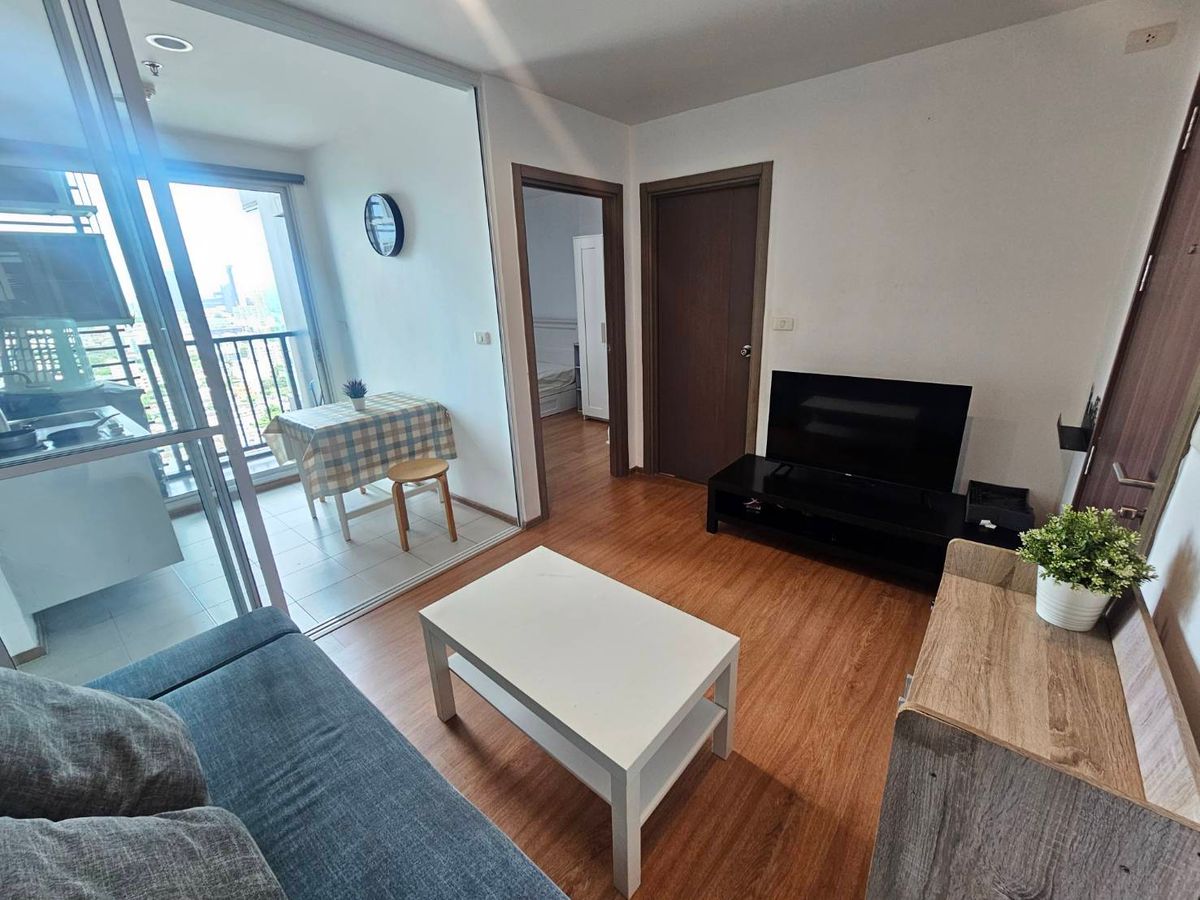 For RentCondoOnnut, Udomsuk : Beautiful room, make a new built -in cabinet for rent 1 bedroom, 1 bathroom, The Base Sukhumvit 77