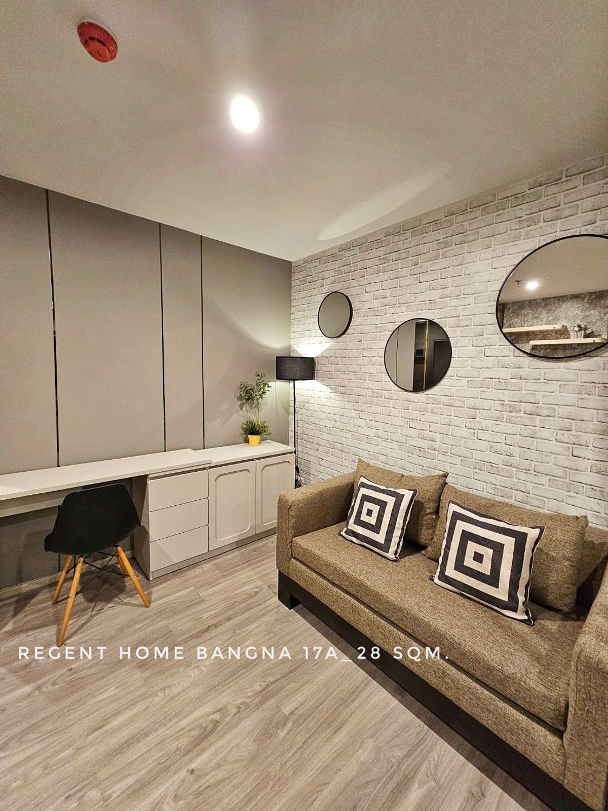 ให้เช่าคอนโดบางนา แบริ่ง ลาซาล : พร้อมเช่า ห้องใหม่ 1 นอน Regent Home บางนา ใกล้ทางด่วนบางนาและ BTS บางนา ส่วนกลางจัดเต็ม