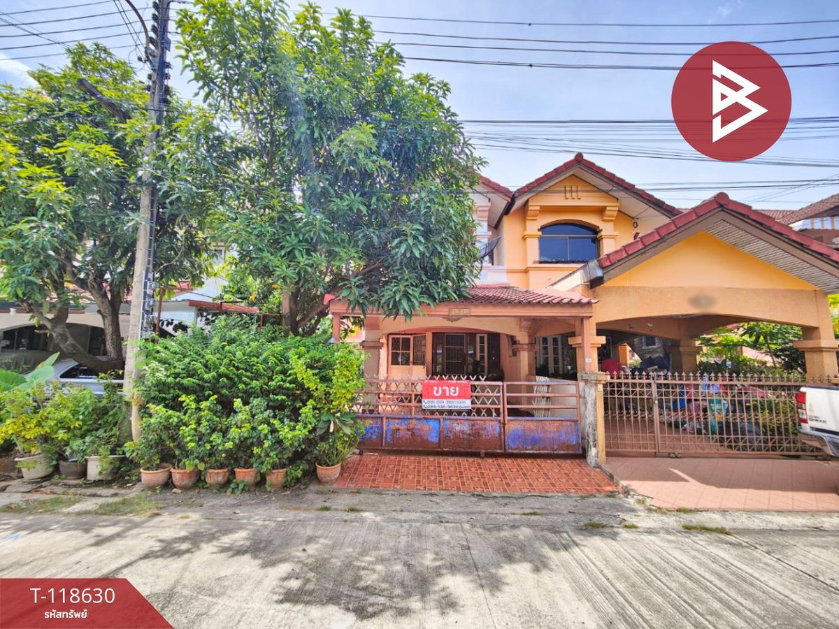 ขายนครปฐม : ขายบ้านแฝด หมู่บ้านประภัสสรวิลล่า (Prapassorn Villa) นครปฐม