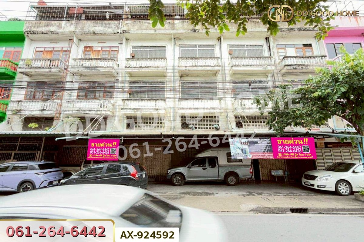 For SaleShop HouseBang kae, Phetkasem : AX-924592 Commercial building, Phasi Charoen, Soi Petchkasem 48, near Seacon Bang Khae