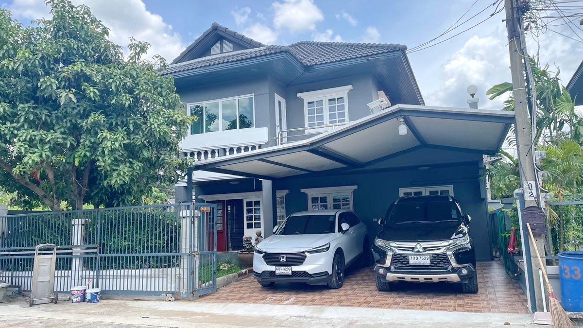 ให้เช่าบ้านแจ้งวัฒนะ เมืองทอง : ให้เช่า บ้านเดี่ยวหลังมุม ซอยCentral แจ้งวัฒนะ  ใกล้รถไฟฟ้า มีห้องด้านล่าง ไม่รับสัตว์เลี้ยง