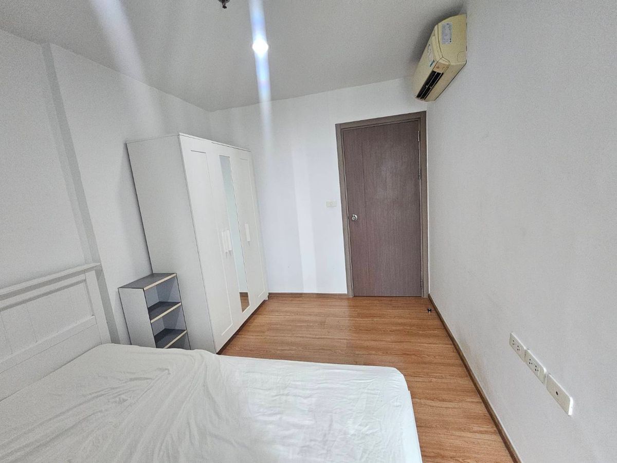 For RentCondoOnnut, Udomsuk : Beautiful room, make a new built -in cabinet for rent 1 bedroom, 1 bathroom, The Base Sukhumvit 77