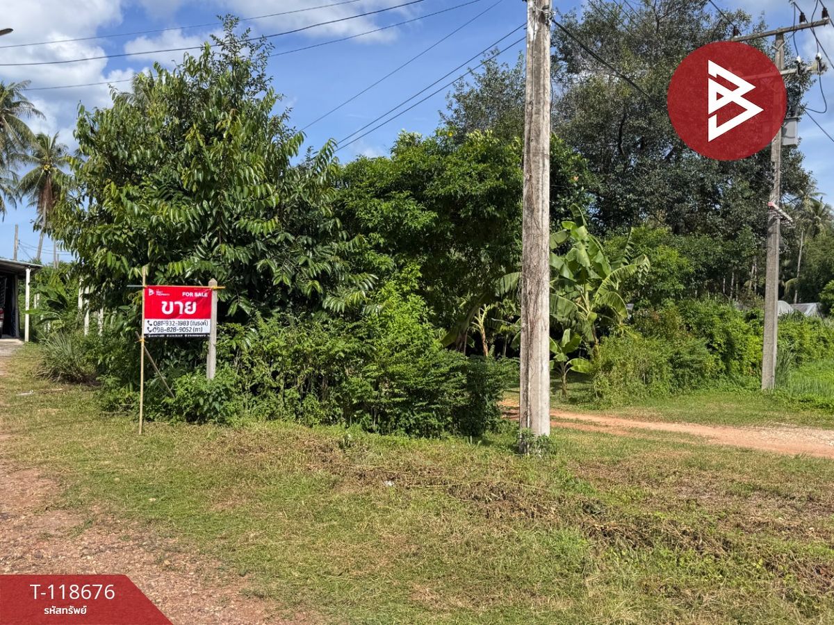 For SaleLandHuahin, Prachuap Khiri Khan, Pran Buri : Land for sale, area 1, 97 sq.w., Bang Saphan, Prachuap Khiri Khan
