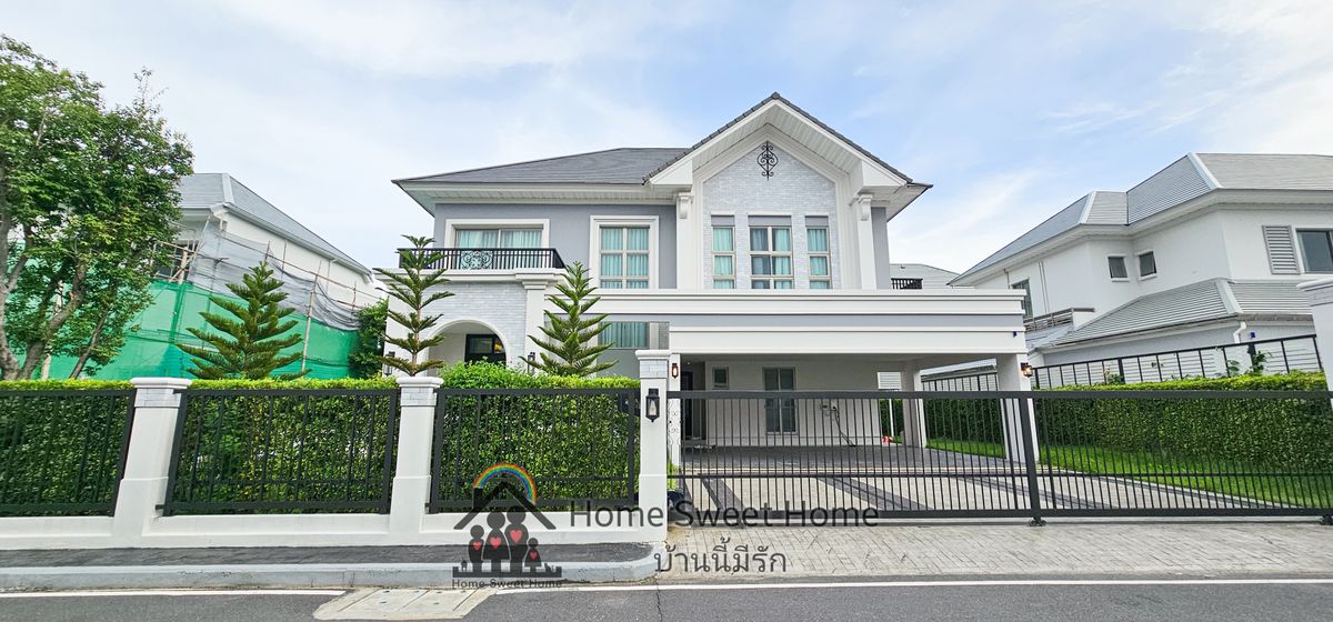 For SaleHouseLadkrabang, Suwannaphum Airport : Luxury Pool Villa ready to sell and rent Near Suwan Phum Phoom, Perfect Masterpiece Sukhumvit77 (H25332), Peace Piece, Sukhumvit 77 (Phase 4)