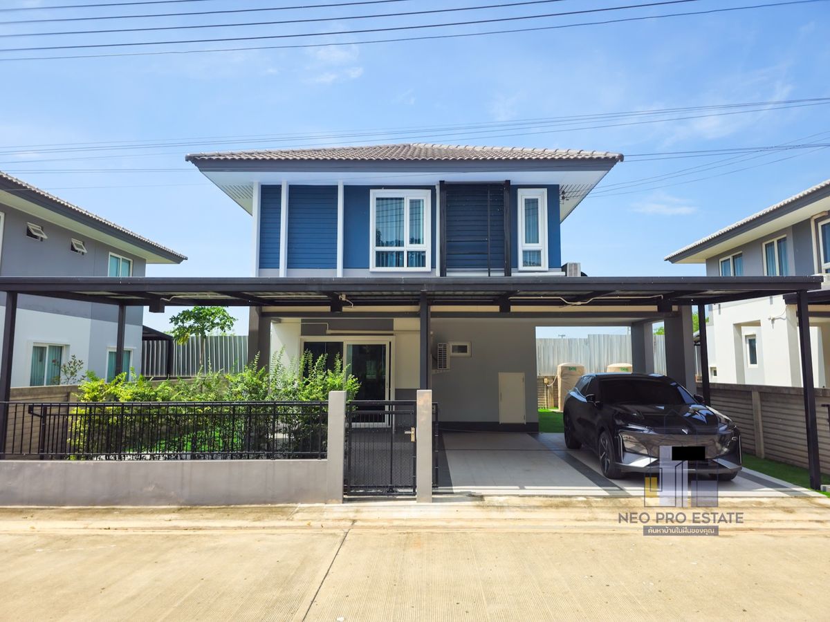 ขายบ้านขอนแก่น : ขายบ้านเดี่ยว 2 ชั้น 3ห้องนอน 3ห้องน้ำ สภาพดี พร้อมเฟอร์นิเจอร์ หมู่บ้าน อณาสิริ มะลิวัลย์ ขอนแก่น