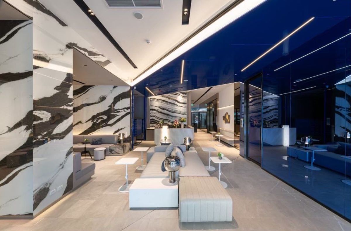 ให้เช่าคอนโดเสรีไทย-นิด้า : ให้เช่า Ideo รามคำแหง - ลำสาลี สเตชั่น ห้องแต่งสวย เฟอร์ครบ พร้อมเข้าอยู่ ราคา 12000 ฿