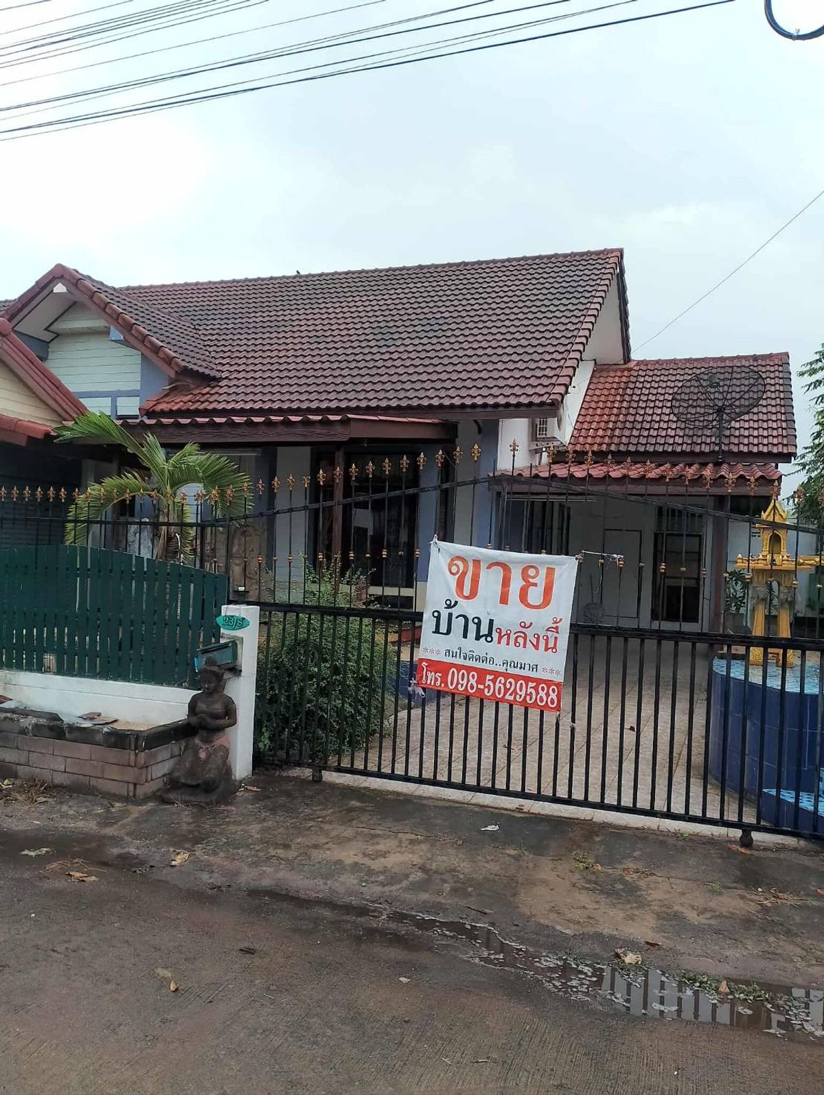 For SaleHousePrachin Buri : Selling very cheap !! Single house Renovate+Bu Mai Mai, Sri Maha Phot, Prachinburi, near Big C Lotus, 304 hospitals