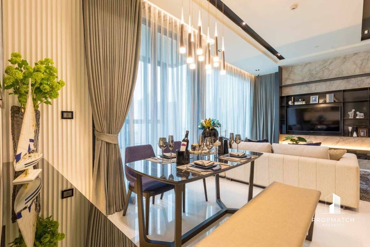 For SaleCondoSukhumvit, Asoke, Thonglor : ✨flash deal ✨The Bangkok Thonglor (2Bed 2Bath 85SQM) Ready! Only 25,800,000 baht Tel.0981315848 @PropMatch