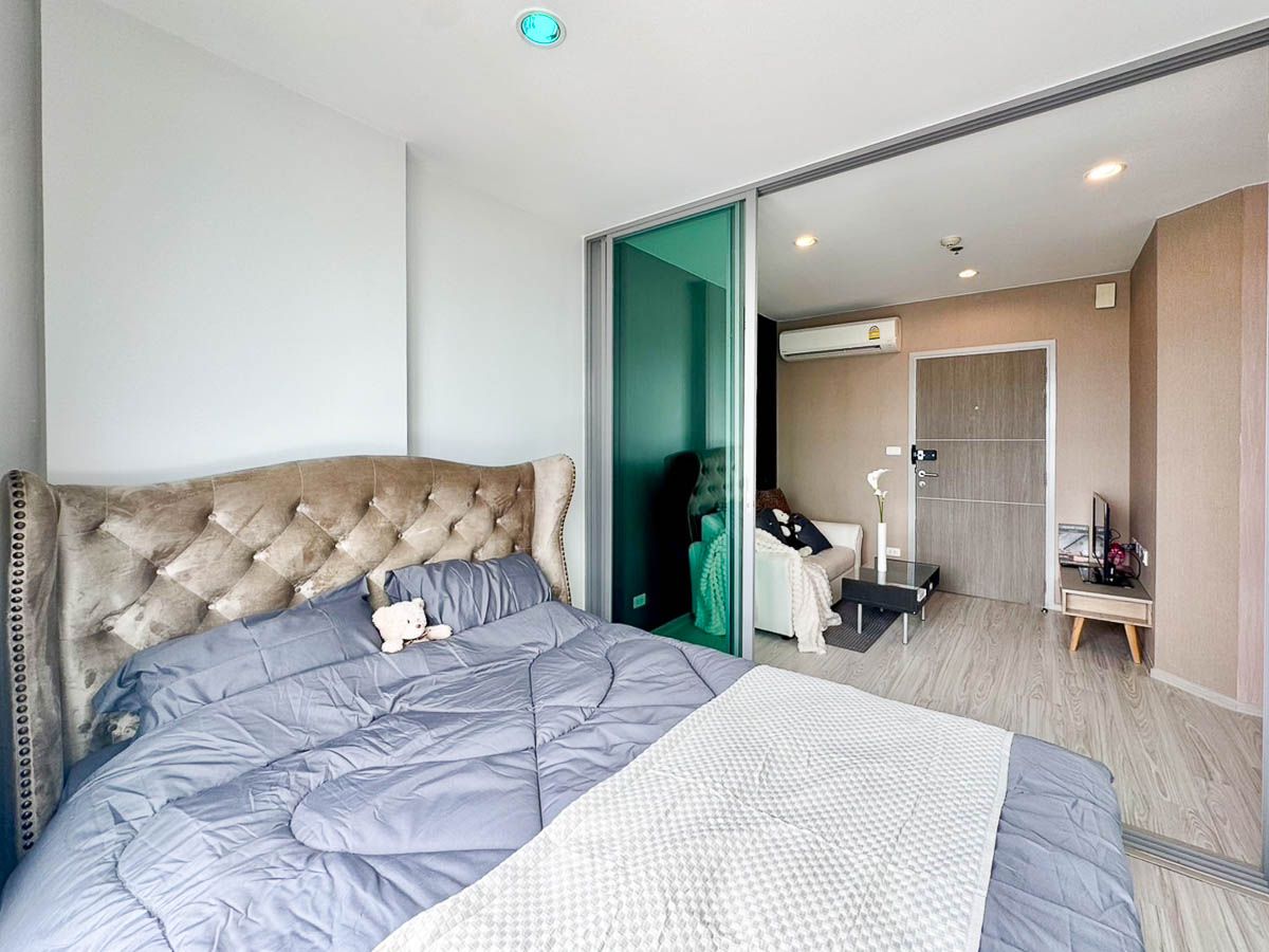 ขายคอนโดบางซื่อ วงศ์สว่าง เตาปูน : ขาย คอนโด Ideo Mobi Bangsue Grand Interchange แบบ 1 ห้องนอน 27 ตรม ราคาถูกมาก เฟอร์นิเจอร์ เครื่องใช้ไฟฟ้าครบ ใกล้ MRT เตาปูน บางซื่อ บางโพ ประชาชื่น หมอชิต จตุจักร : SL25S-017