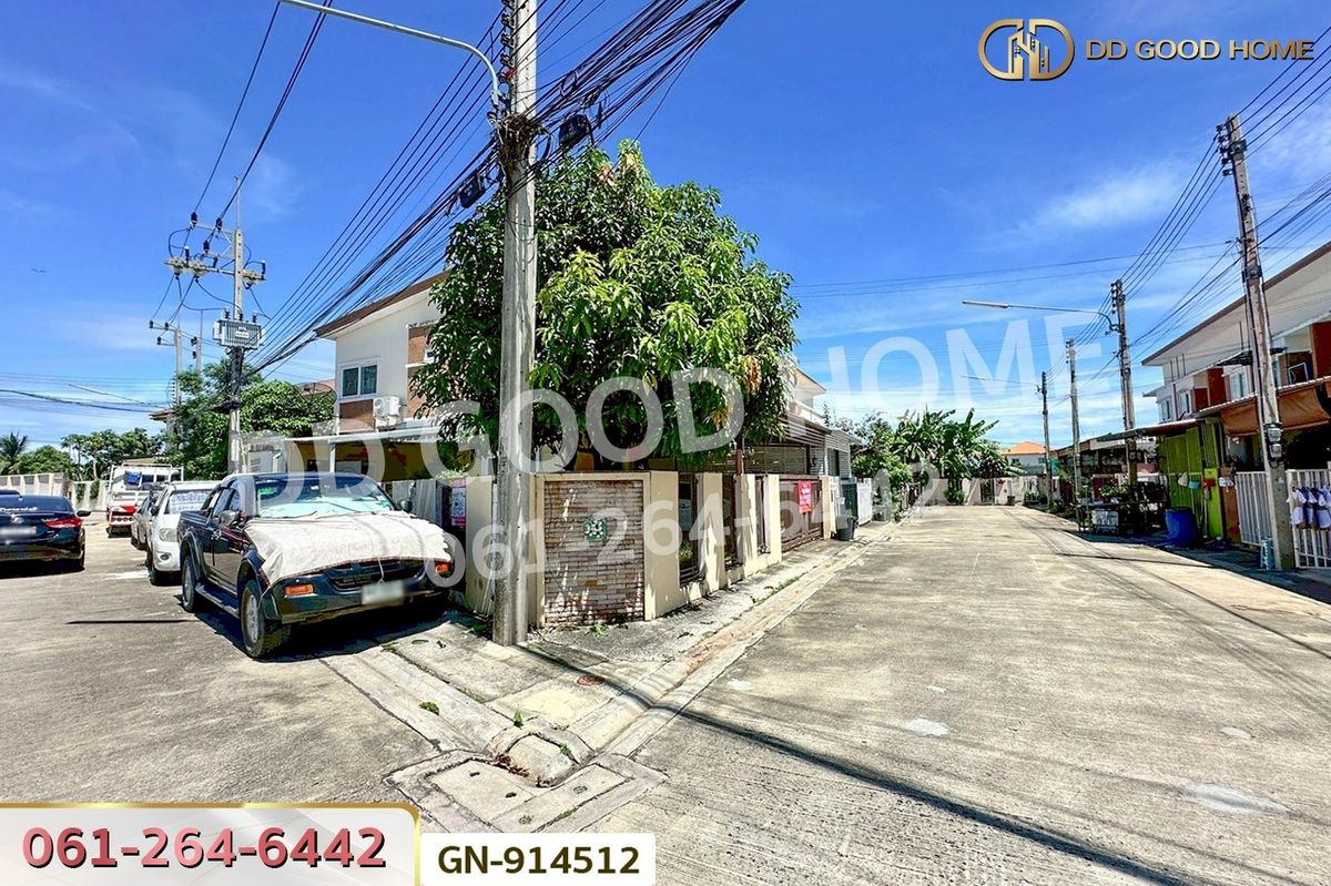 For SaleTownhomePathum Thani,Rangsit, Thammasat : GN-914512 Townhouse Park Village 4 Sarasas-Ratchapruek, Pathum Thani, near Sarasas Ratchapruek School