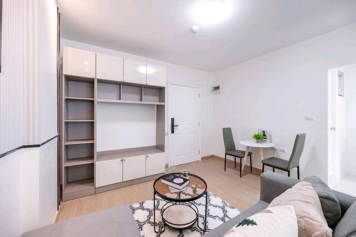 ขายคอนโดเสรีไทย-นิด้า : 🚨 ของใหม่ป้ายแดง! กลิ่นเฟอร์ยังหอมอยู่เลย 🛋เข้าอยู่ได้ทันที ไม่ต้องรอซ่อม ไม่ต้องรอแต่ง 🎯 พร้อมอยู่100% 👉💎 ดีคอนโด รามคำแหง 64 (D Condo Ramkhamhaeng 64)🌳