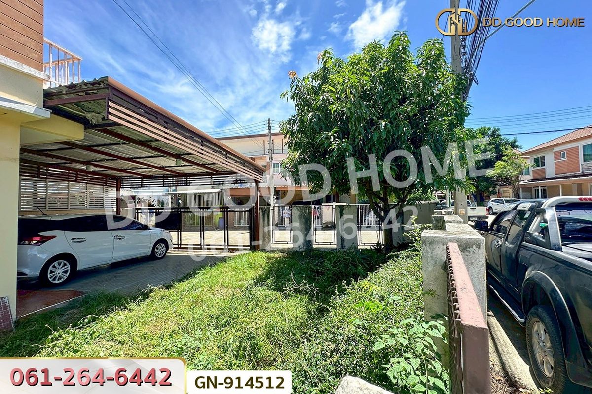 For SaleTownhomePathum Thani,Rangsit, Thammasat : GN-914512 Townhouse Park Village 4 Sarasas-Ratchapruek, Pathum Thani, near Sarasas Ratchapruek School